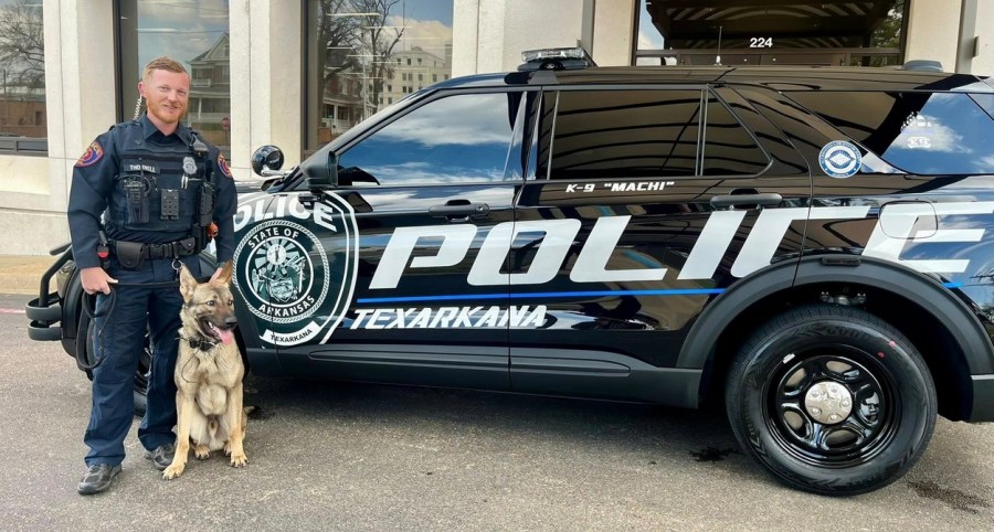 New K9 team in Texarkana ready to assist in patrol operations - AOL