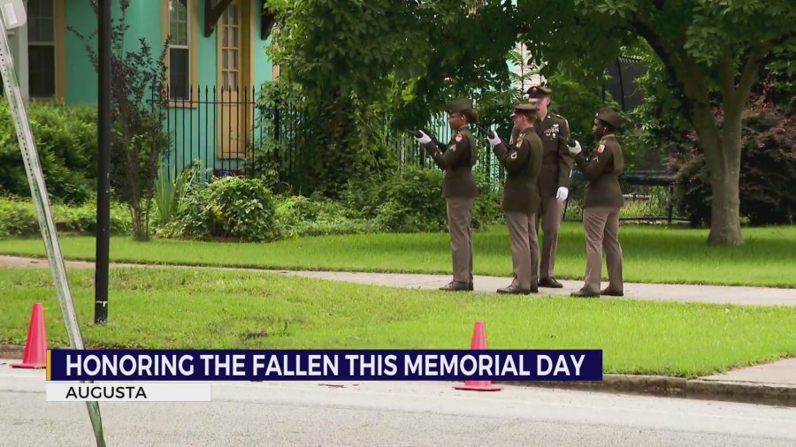 Augusta honors fallen service members during Memorial Day ceremony - AOL