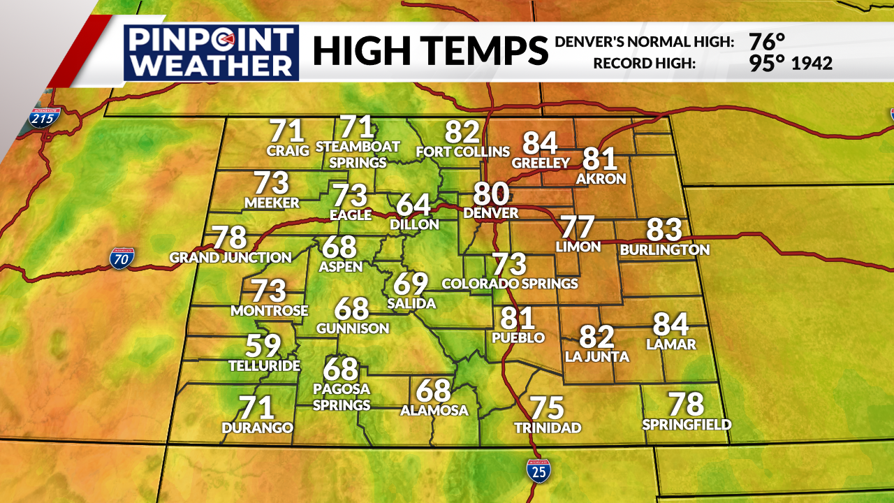 Denver weather: More rain chances for the workweek - AOL
