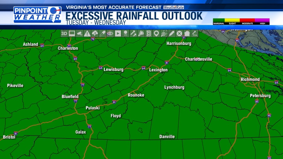 Pinpoint Weather: Rain continues, heavy at times - AOL