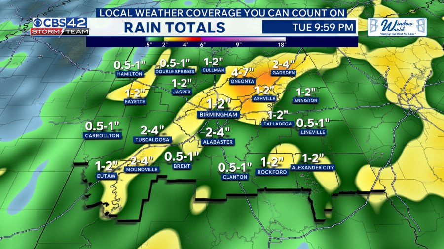 Isolated Flash Flooding Possible – Heavy Rain & Storms Continue This ...