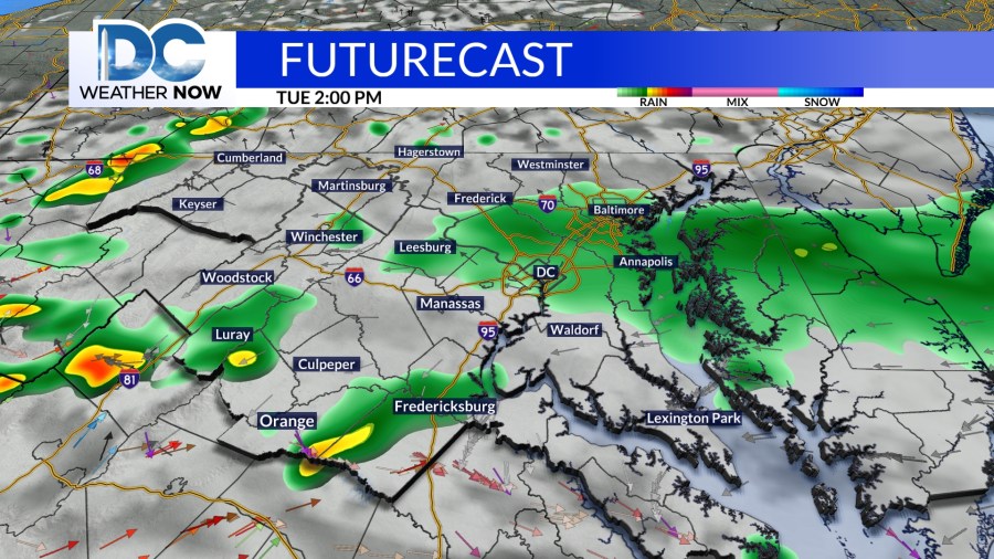 Clouds and scattered showers will continue throughout the night - AOL