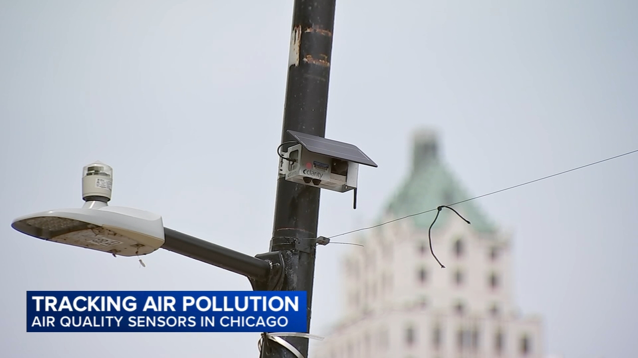 Sensors tracking air pollution in Chicago make up largest network of ...