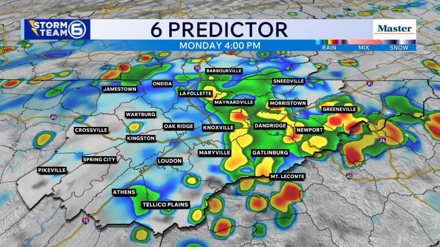 Wet pattern continues across East TN - AOL