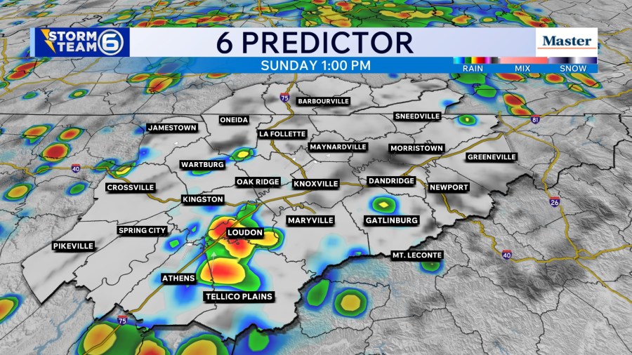 Wet pattern continues across East TN - AOL