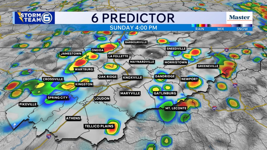 Wet pattern continues across East TN - AOL