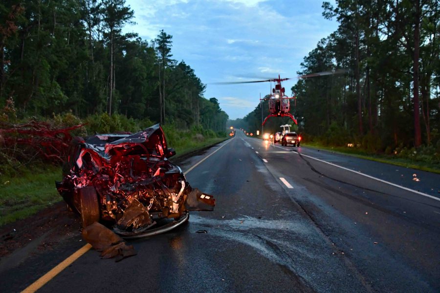 Medical helicopter requested after Interstate 95 car crash: CCFR - AOL