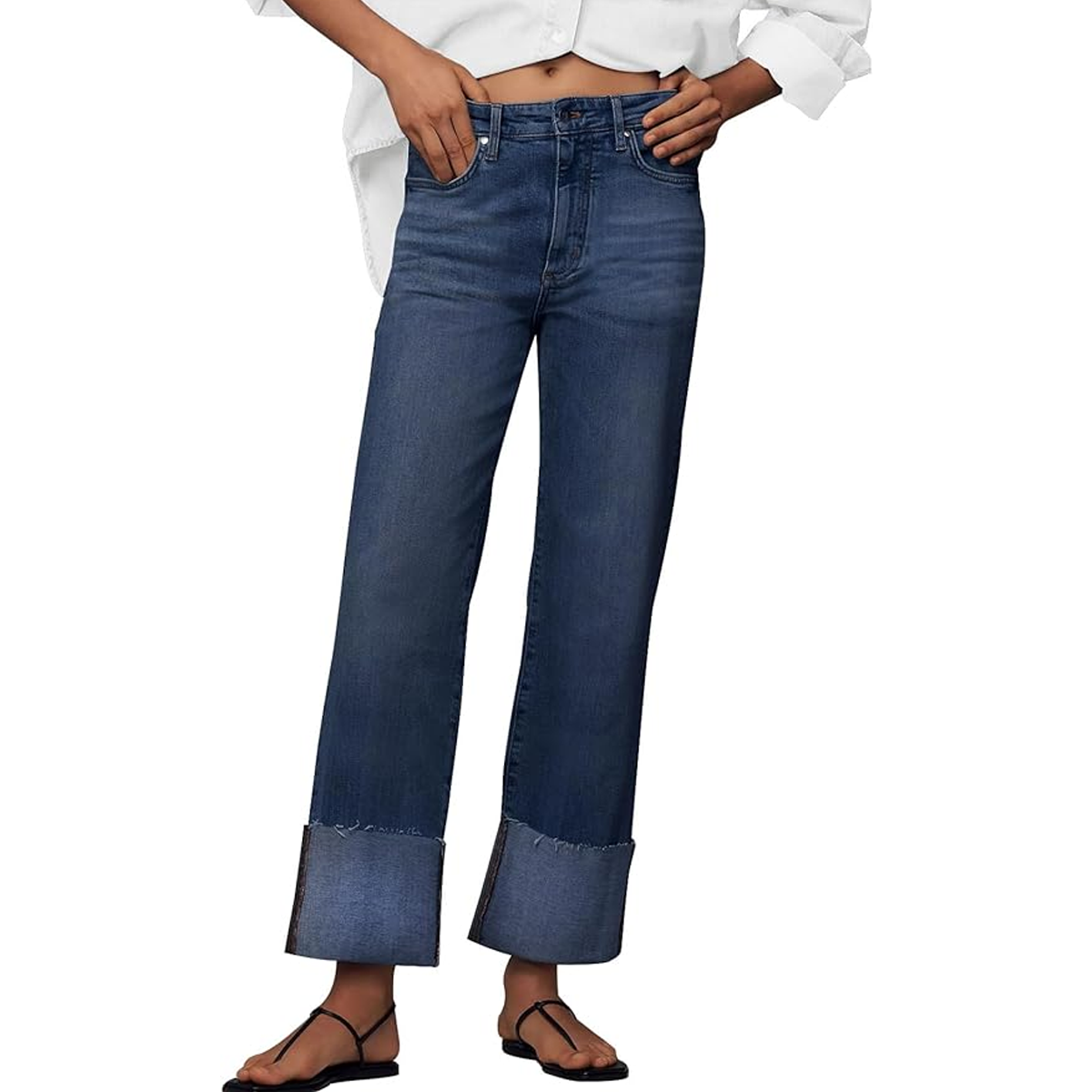 Leg Shield Brooke Shields Just Wore the Cuffed Jeans Trend Practically Every ...