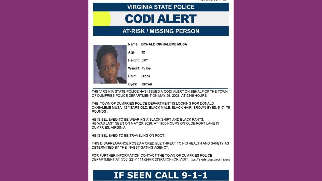 CODI Alert lifted after 12-year-old boy found safe - AOL