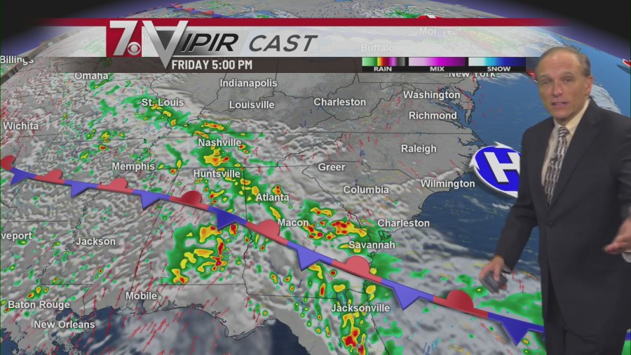 Partly Sunny Friday Before Weekend Storms, Heavy Rain Chances Return - AOL