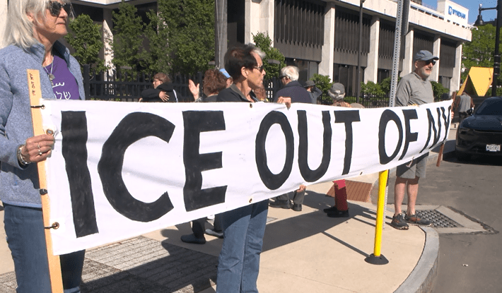 Groups continue to protest ICE detention cells in downtown Rochester - AOL