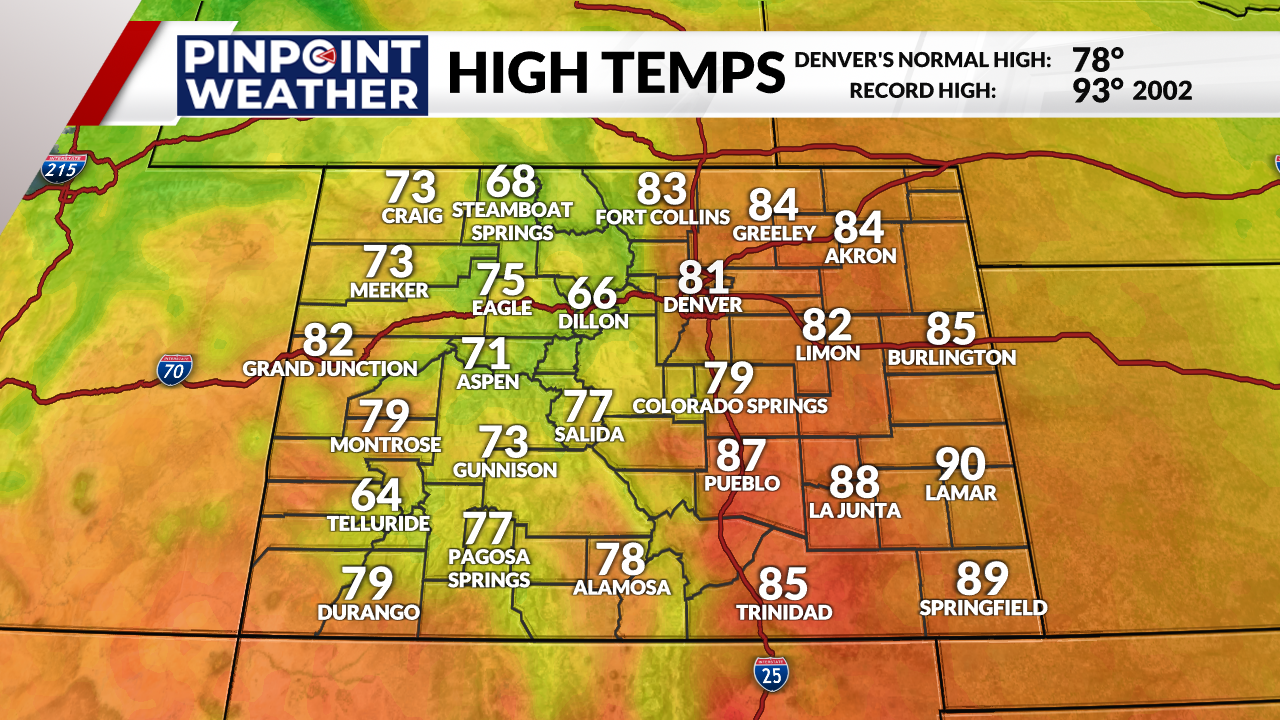 Denver weather: Saturday evening storms ahead of a sunny end to the ...