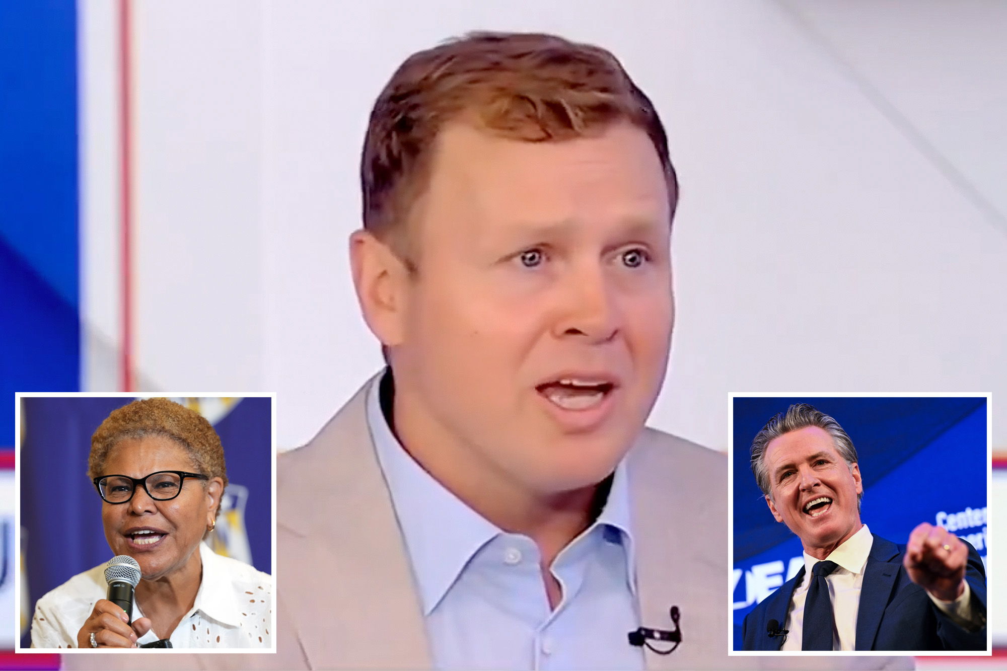 Spencer Pratt blasts Karen Bass and Gavin Newsom as ‘alleged criminal ...