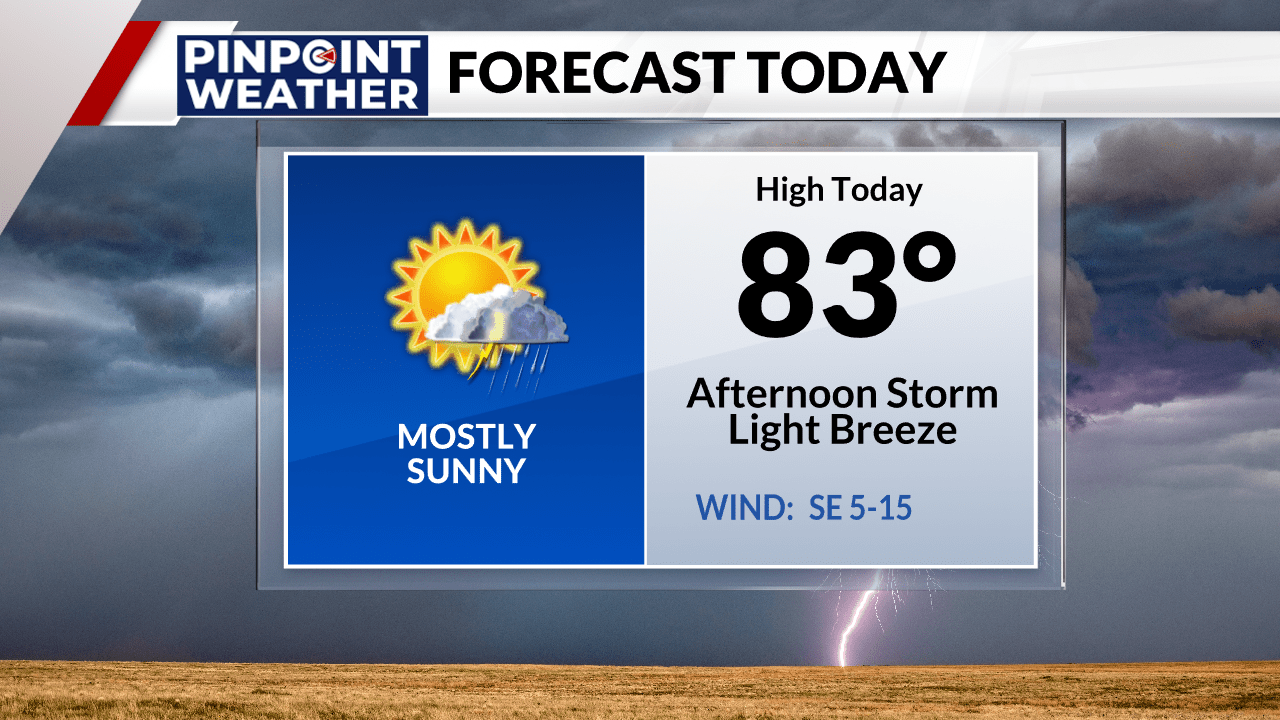 Denver weather: Watching for afternoon storms and warm temperatures - AOL