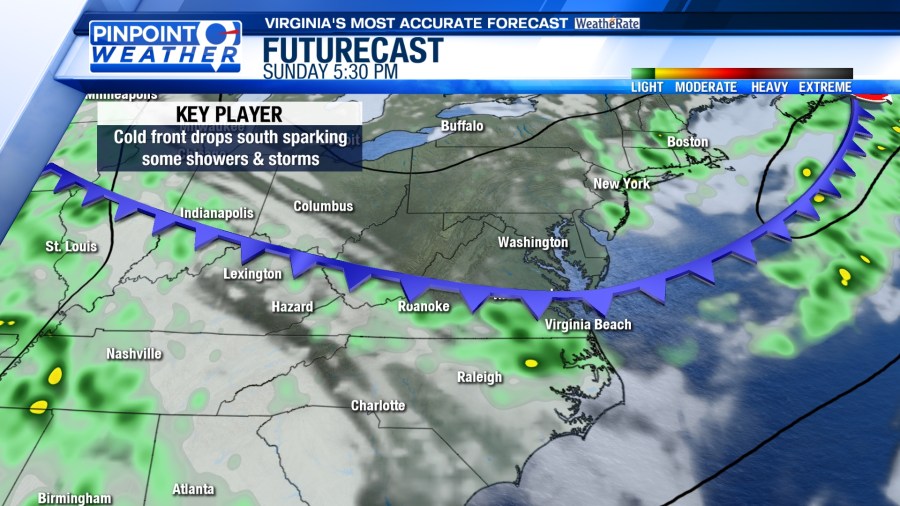Pinpoint Weather: Hot conditions to end the week - AOL