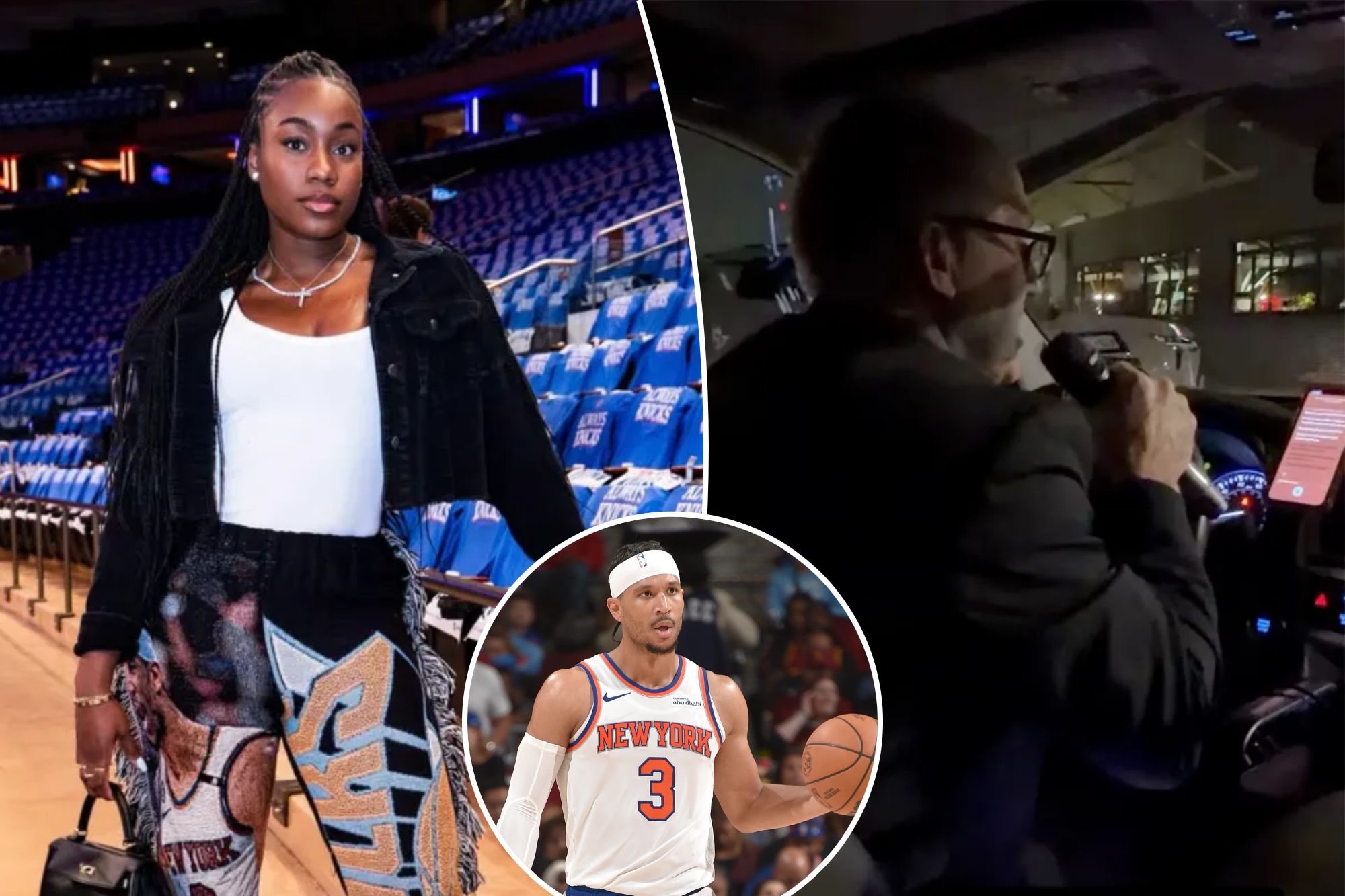 Knicks guard Josh Hart's wife 'pissed off' over karaoke-singing