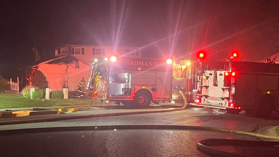 Crews fought for hours to put out Boardman house fire - AOL