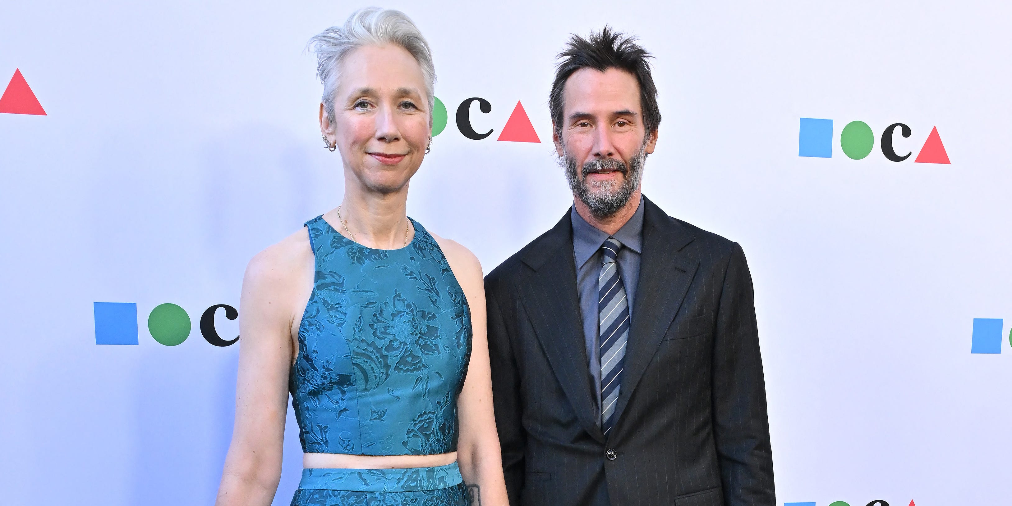 Alexandra Grant and Keanu Reeves Discuss How Love Shapes Their Art - AOL