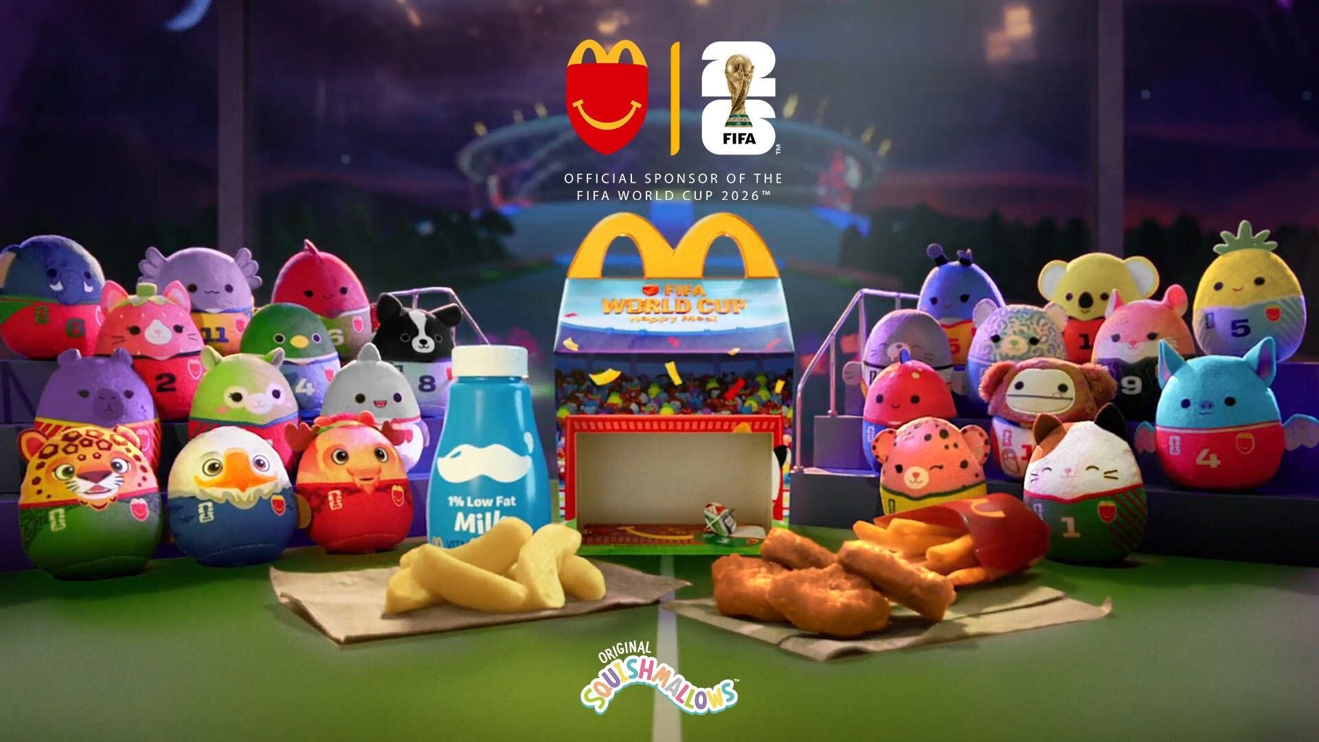 David Beckham, Grimace & More Star On McDonald's New Collectible