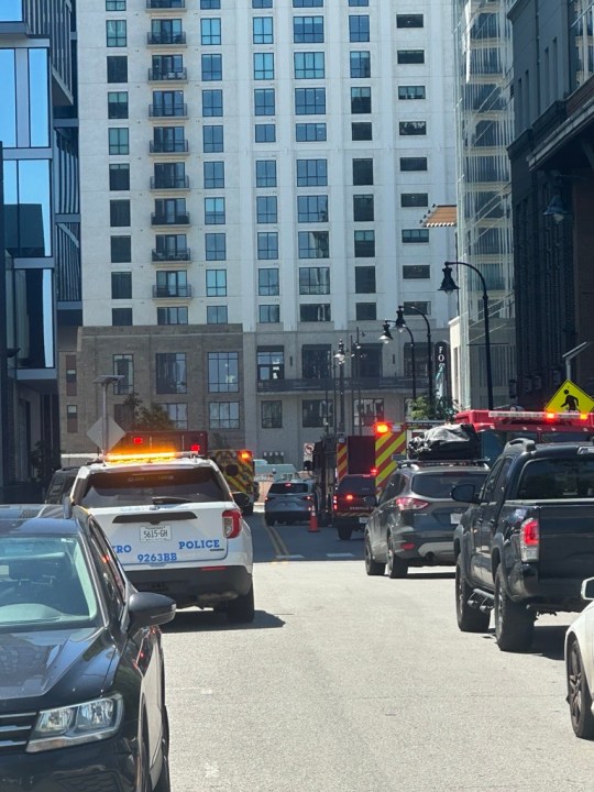 Major gas leak prompts evacuations in downtown Nashville - AOL