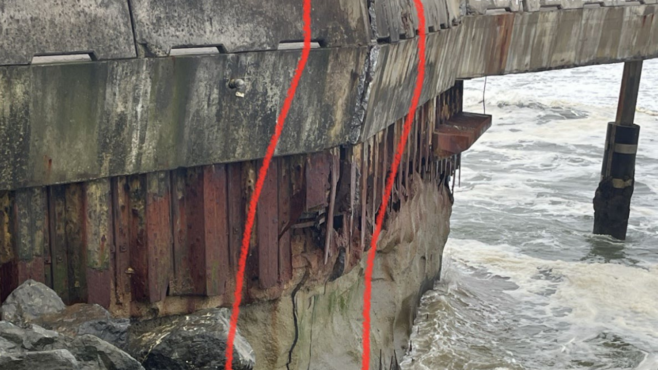 Pacifica pier closed after cracks, structural damage discovered - AOL