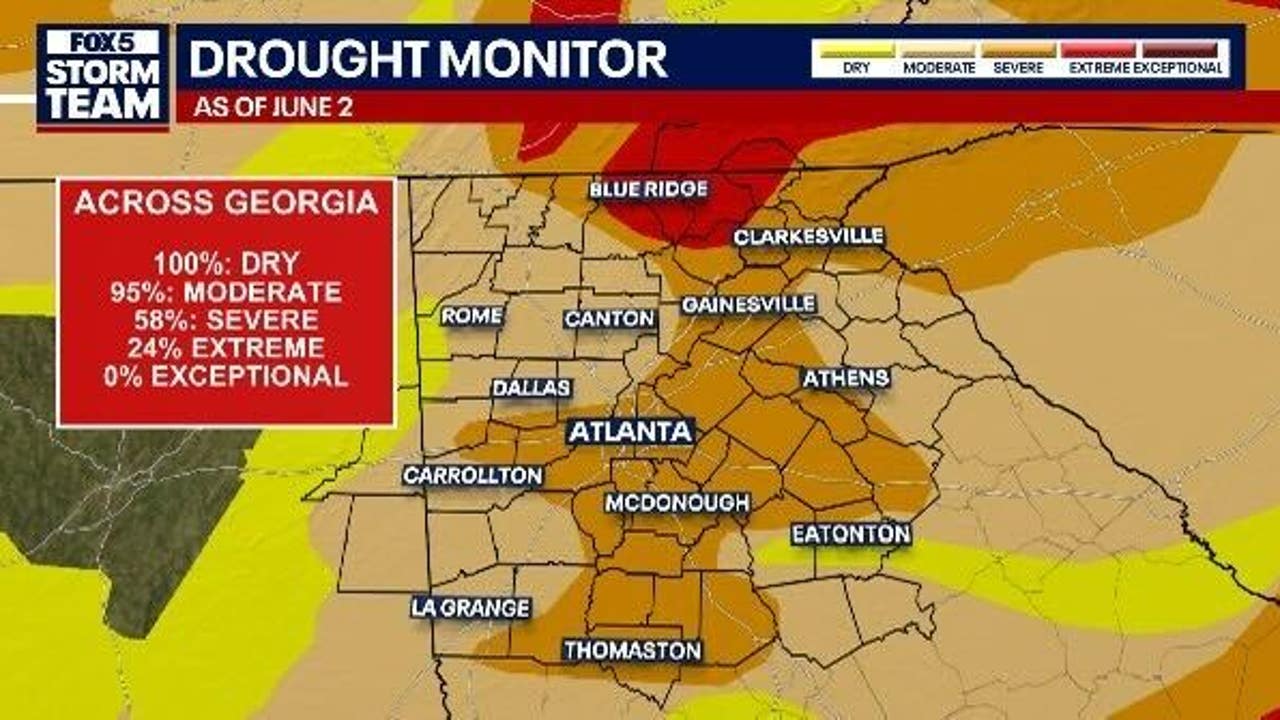 Georgia drought eases after weeks of soaking rains - AOL