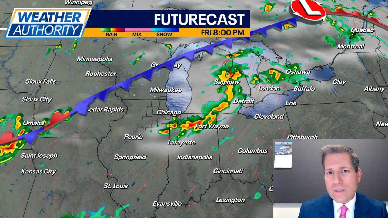 Chicago weather: Temperatures climb toward 90 before Friday storm risk ...