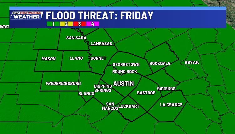 Scattered showers and storms into the weekend - AOL