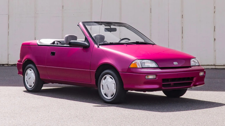 Geo Metro Raspberry These Are The Non-Subaru Vehicles That Should Lead Every Pride Parade ...