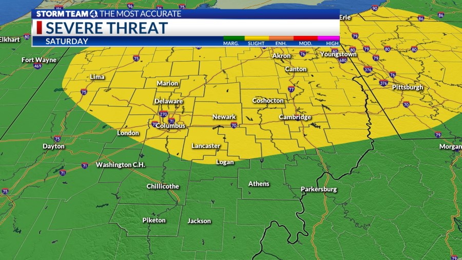 Columbus weather: Warmer, some sun, weekend showers, storms - AOL