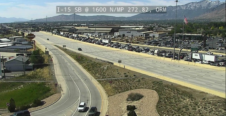 TRAFFIC ALERT: Semi rollover leads to delays on northbound I-15 near ...