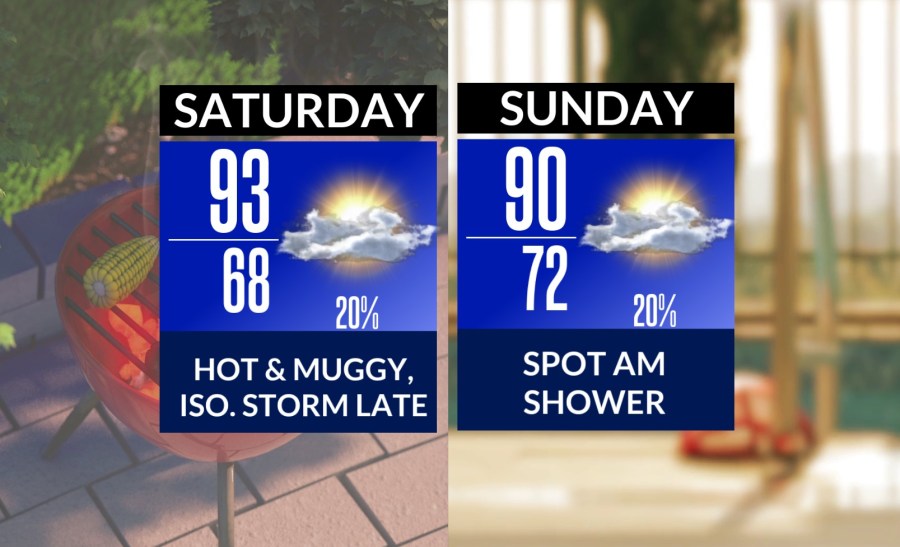 First weekend of June brings summer heat, humidity - AOL