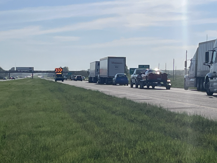 Two dead in fiery I-70 crash in Wabaunsee County - AOL