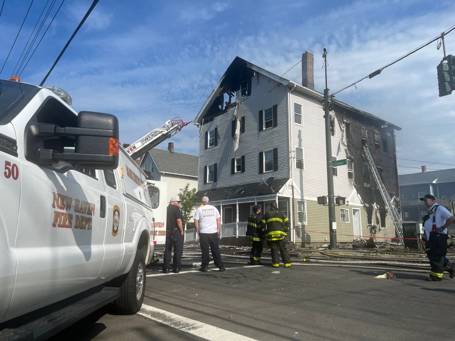 11 displaced following fire at multi-family home in New Haven - AOL