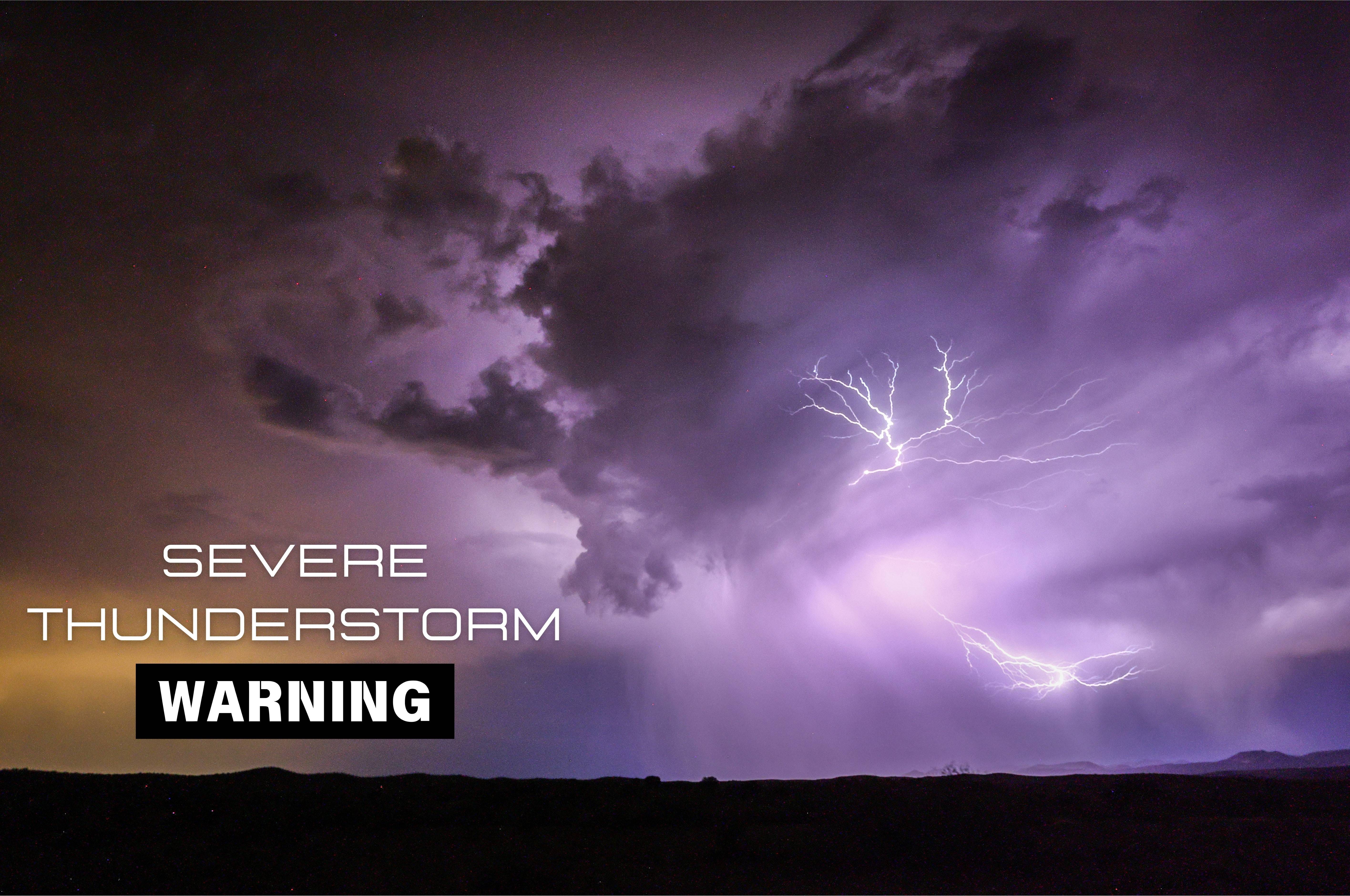 Severe thunderstorm warning issued for Jersey Shore area - AOL