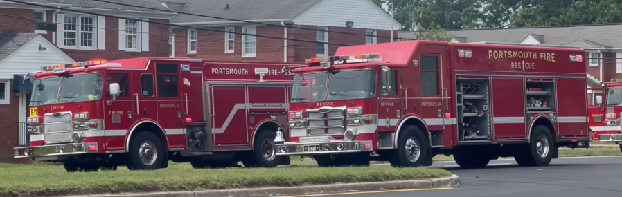 One person displaced after fire in Portsmouth apartment complex - AOL