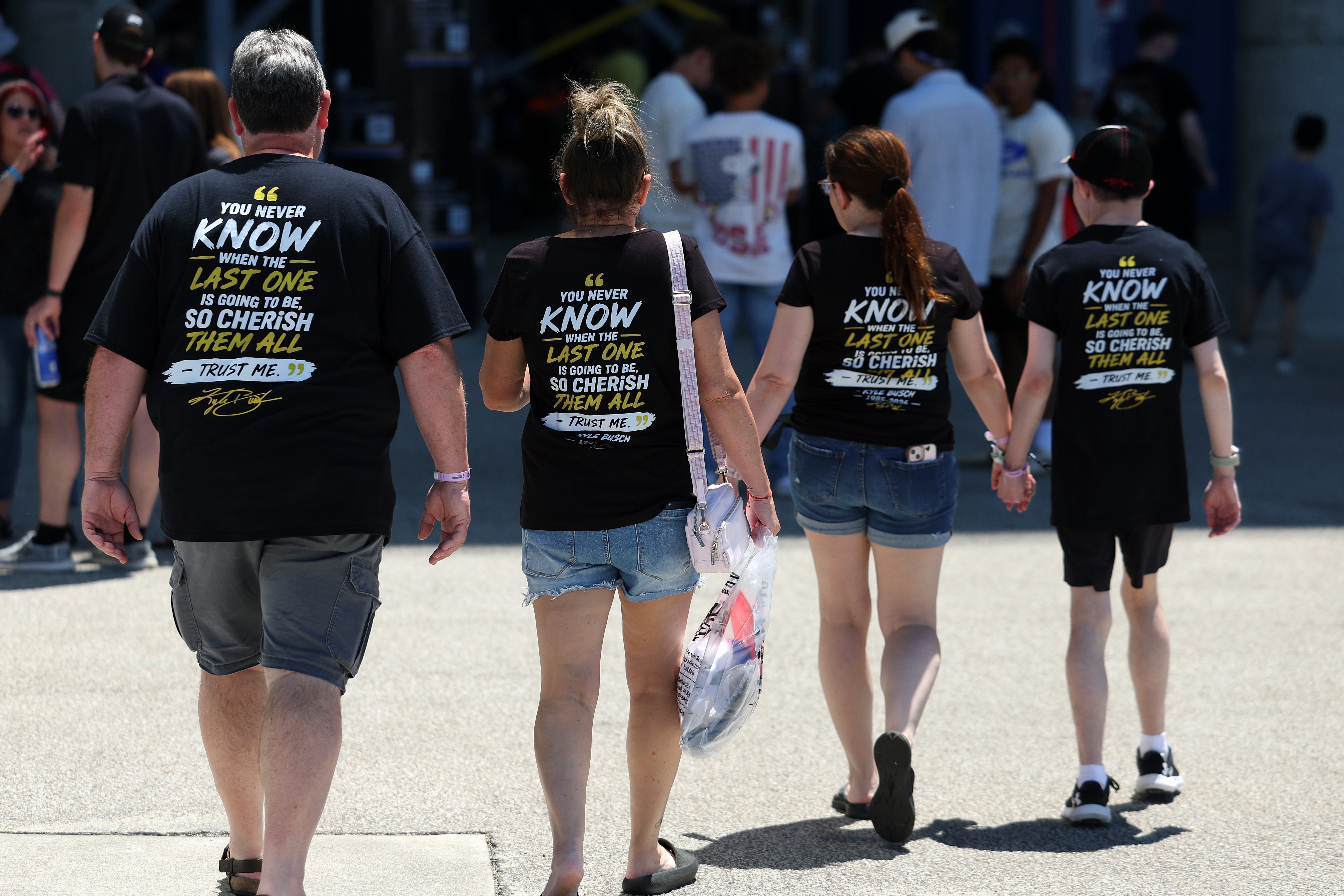 Kyle Busch fans at MIS mourn a 'fiery competitor' - AOL
