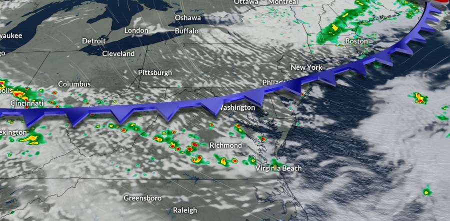 Some more showers and possible storms overnight - AOL