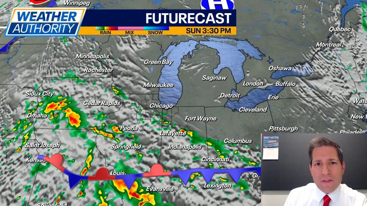 Chicago weather: Spotty storms linger tonight, more rain chances Sunday ...
