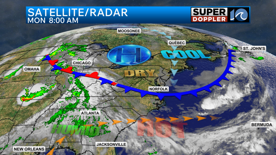 Blog: A two day cool down. Then back to the heat - AOL