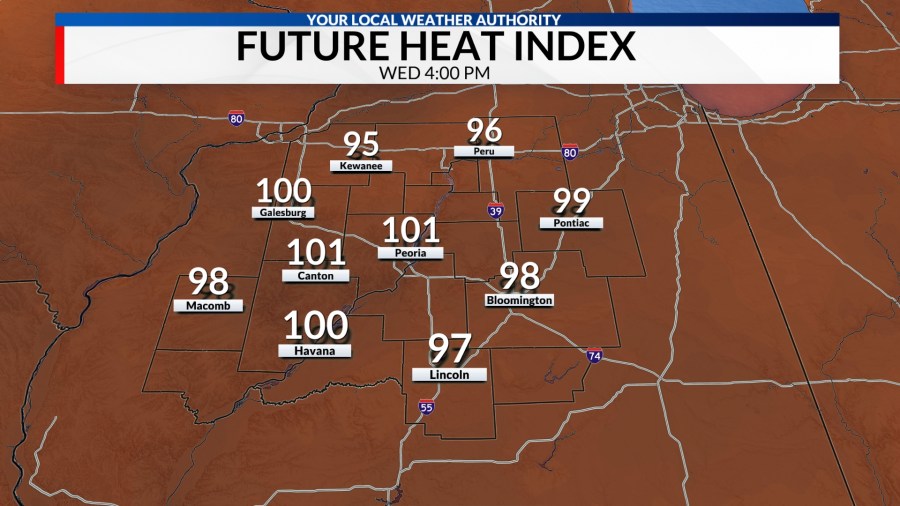 Central Illinois braces for severe storms and oppressive heat - AOL