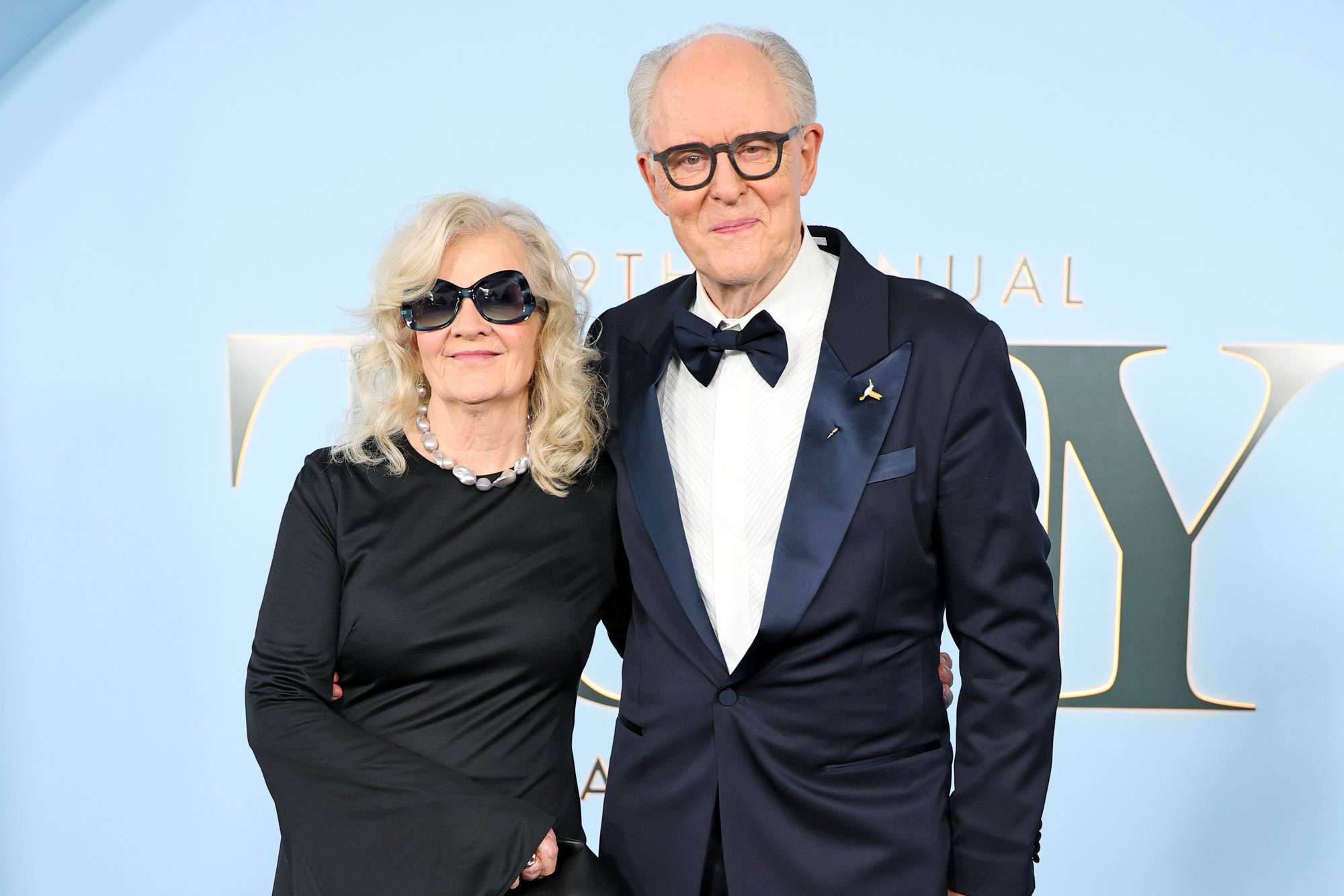 John Lithgow and His Wife of 44 Years Mary Yeager Step Out for a Date