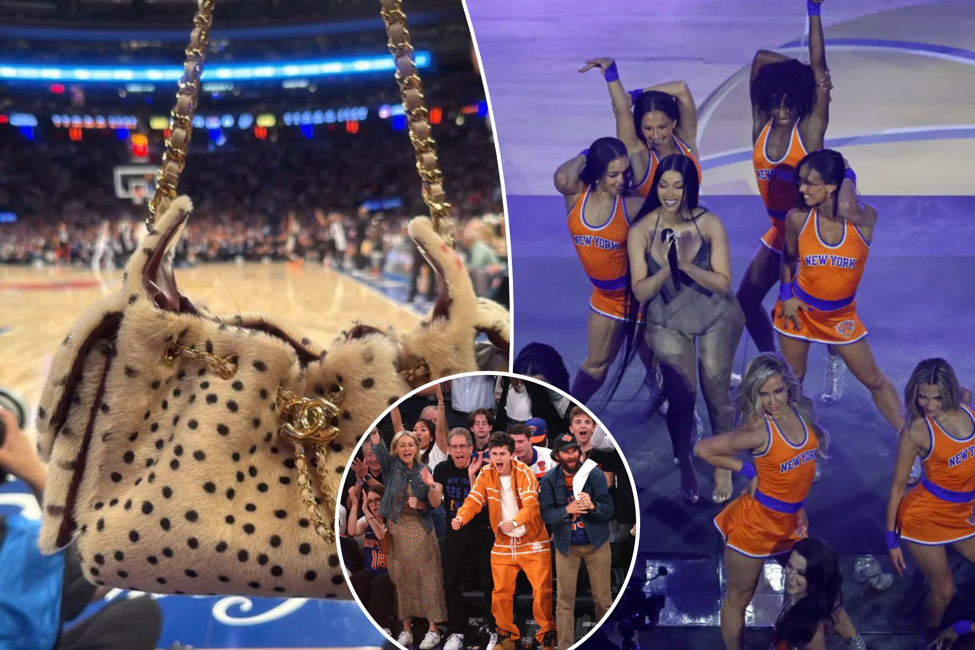 Cardi B flouts MSG’s no-bag rule with $7K Chanel purse — as celebs hit