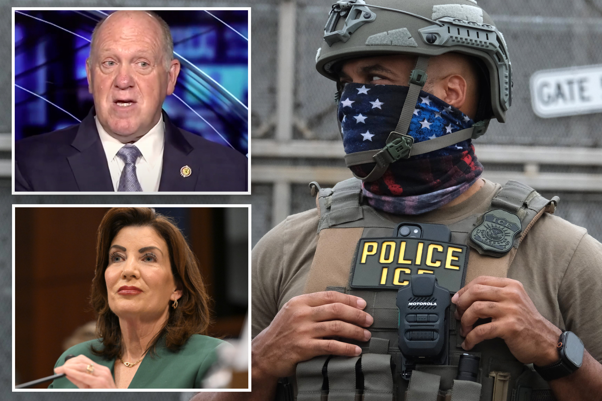 Tom Homan reveals plans set to flood NYC with more ICE agents ‘than you ...
