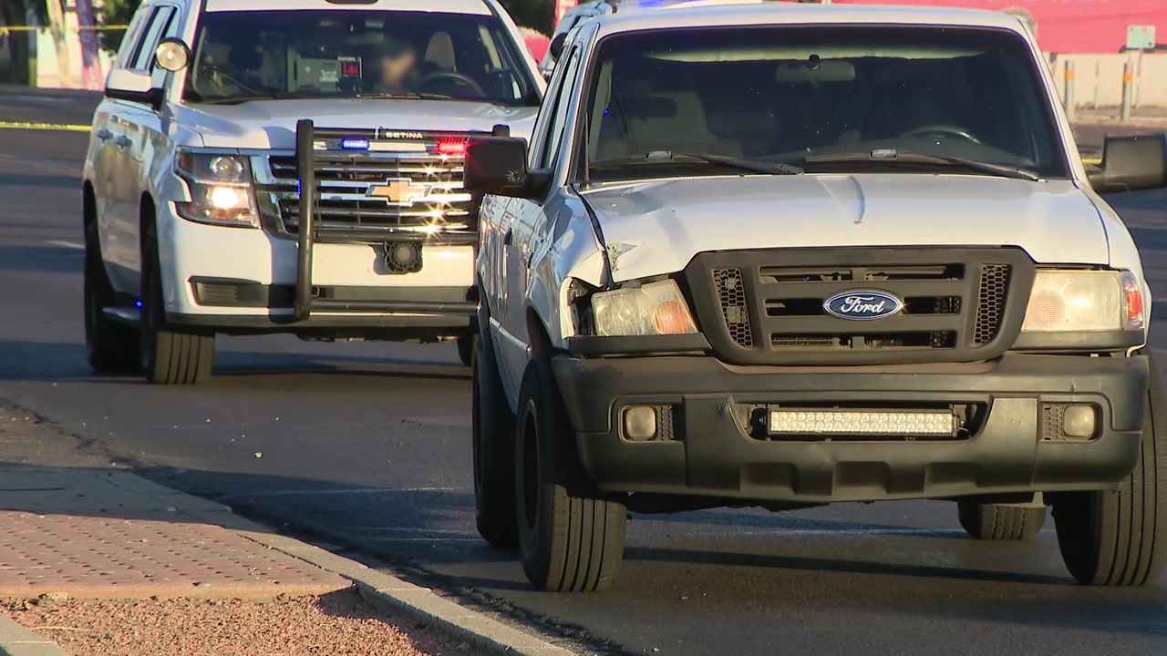 Pedestrian in Phoenix hospitalized after getting hit by car - AOL