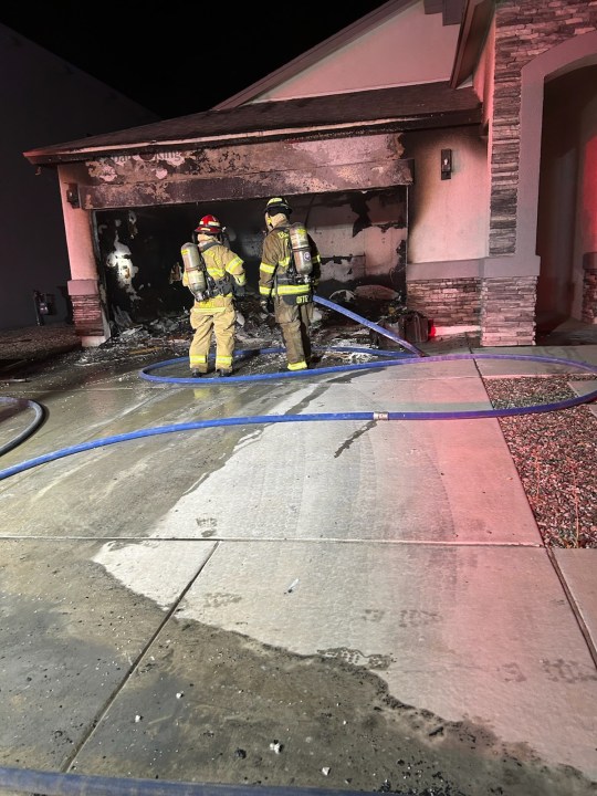 Firefighters responded to garage fire in Sunland Park - AOL