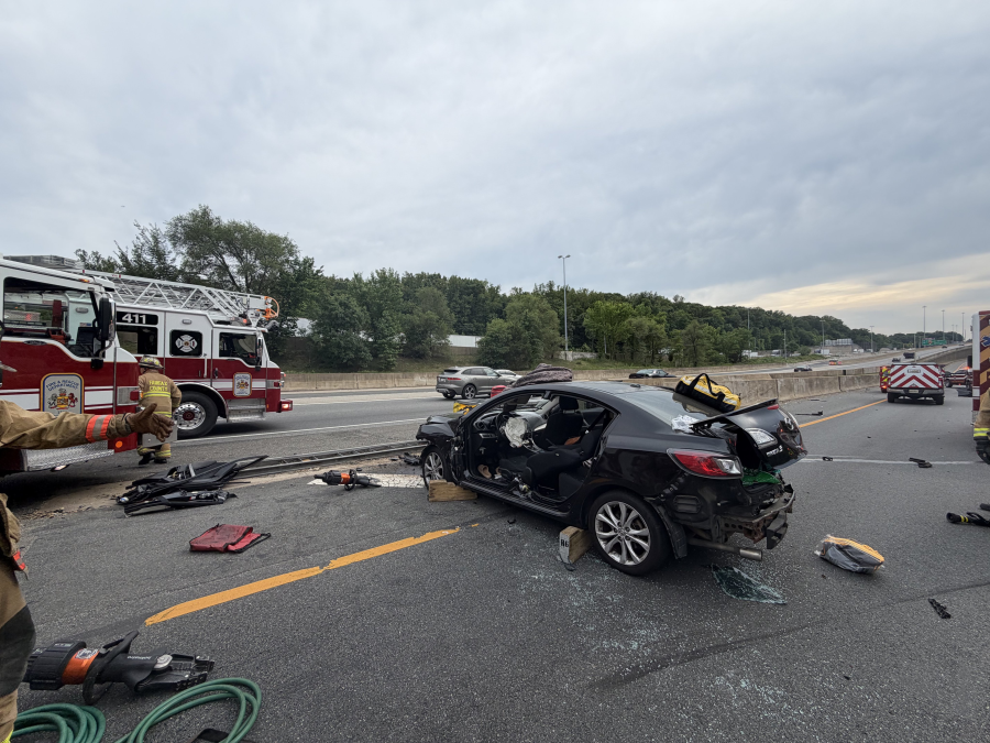 One person taken to hospital after multi-vehicle crash on I-95 - AOL