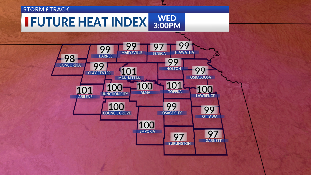 Another day of heat with strong storms later today - AOL