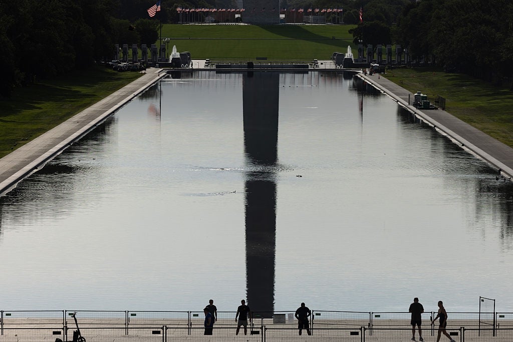 Reflecting Pool Camera These Before-And-After Pictures Of The Reflecting Pool Are Going Viral ...