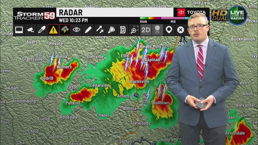 Unsettled pattern ahead brings plenty of chances for storms to WV - AOL